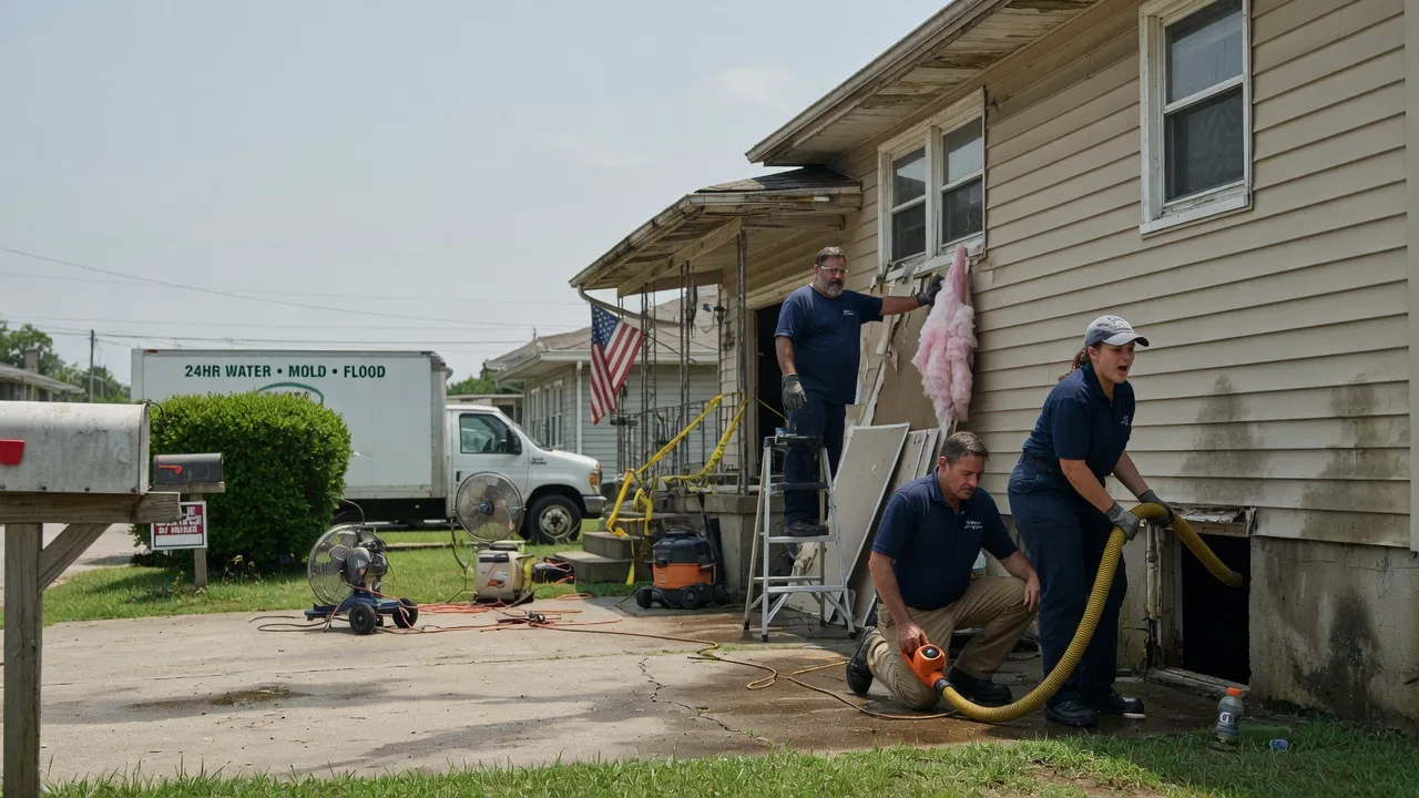Water Damage Repair in Pearl River, LA near me